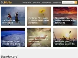 Sites similar to subiblia.com