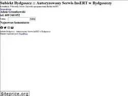 Sites similar to subiektbydgoszcz.pl