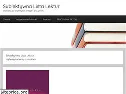 Sites similar to subiektywnalista.com
