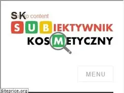 Sites similar to subiektywnik-kosmetyczny.pl