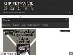 Sites similar to subiektywnik.pl
