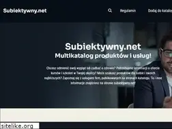 Sites similar to subiektywny.net