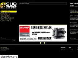 Sites similar to subimpact.fr