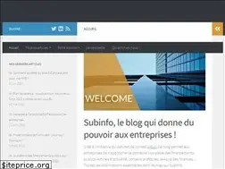 Sites similar to subinfo.fr