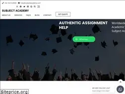 Sites similar to subjectacademy.com