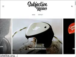 Sites similar to subjective.reviews