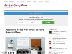 Sites similar to subjectquery.com