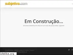 Sites similar to subjetiva.com