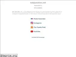Sites similar to subjunctive.net