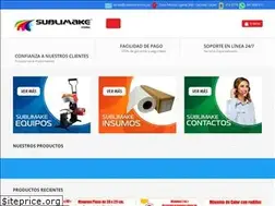 Sites similar to sublimake.com.pe