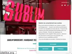 Sites similar to sublimbrodeurs.com