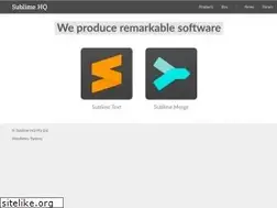 Sites similar to sublimehq.com