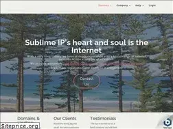 Sites similar to sublimeip.com
