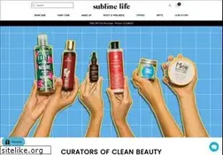 Sites similar to sublimelife.in