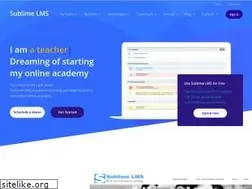 Sites similar to sublimelms.com