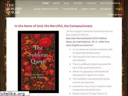 Sites similar to sublimequran.org