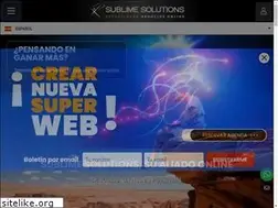 Sites similar to sublimesolutions.es