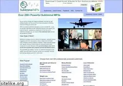 Sites similar to subliminalmp3s.com
