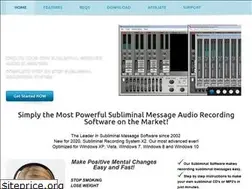 Sites similar to subliminalrecordingsystem.com