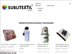 Sites similar to sublitextil.com.ar