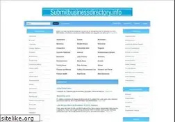 Sites similar to submitbusinessdirectory.info