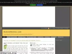 Sites similar to subnetonline.com