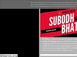 Sites similar to subodhbhattarai.blogspot.com