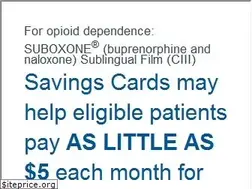 Sites similar to suboxone.com