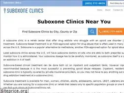 Sites similar to suboxoneclinics.net