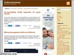 Sites similar to subramoney.com