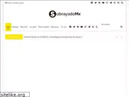 Sites similar to subrayado.mx