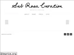 Sites similar to subrosacuration.com
