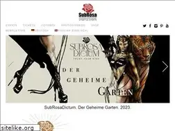 Sites similar to subrosadictum.de