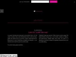 Sites similar to subrosanyc.com
