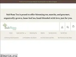 Sites similar to subrosatea.com