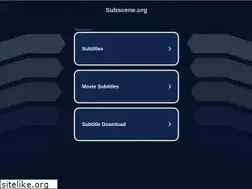 Sites similar to subscene.org