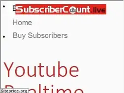 Sites similar to subscribercount.live