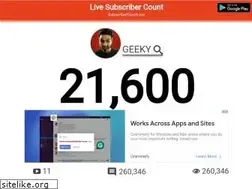 Sites similar to subscribercount.net