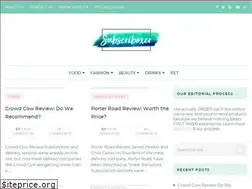 Sites similar to subscriboxer.com
