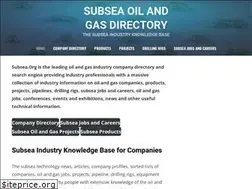 Sites similar to subsea.org