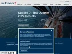 Sites similar to subsea7.com