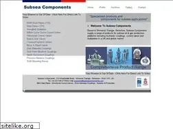 Sites similar to subseacomponents.co.uk