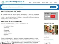 Sites similar to subsidie-woningisolatie.nl