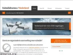 Sites similar to subsidiebureau-nederland.nl