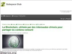 Sites similar to subspace.club