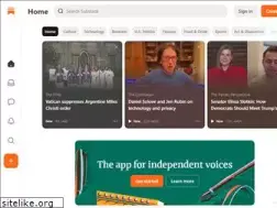 Sites similar to substack.com