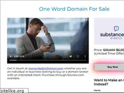 Sites similar to substanceless.com