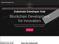 Sites similar to substrate.dev
