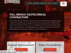Sites similar to subsurfaceconstructors.com