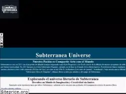 Sites similar to subterranea.eu